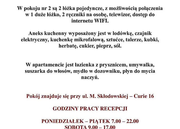 Centrum Noclegowe 6 Apartment *